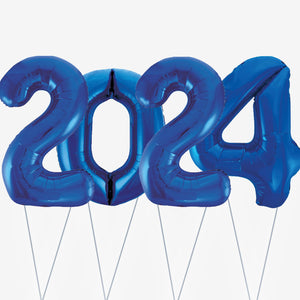 2024 Number Balloons