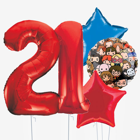 Harry Potter & Number Balloons