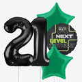 Next Level Gamer & Number Balloons | Box Balloons | Next-Day Balloon Delivery