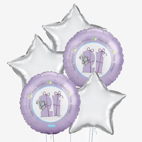 Tatty Teddy Me to You 21st Birthday Balloons