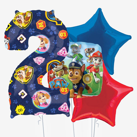 Paw Patrol & Number Balloons