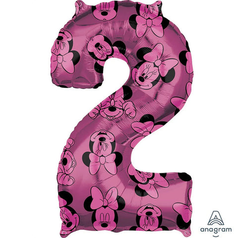 Minnie Mouse Number Balloons