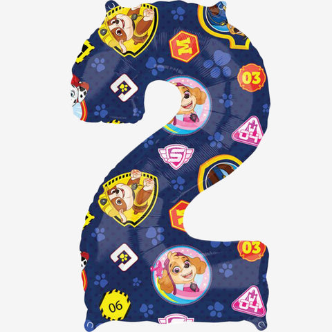 26" Paw Patrol Number Balloons
