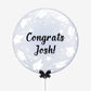 Personalised Graduation Caps Bubble Balloon