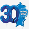 Birthday Boy & Number Balloons - Box Balloons