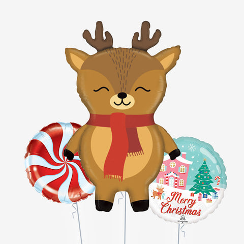 Reindeer Christmas Balloons