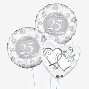 25th Anniversary Balloons