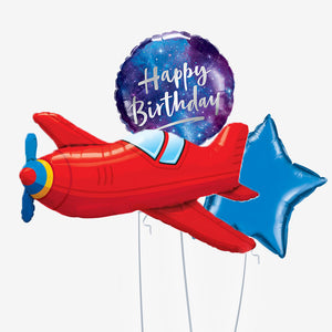 Aeroplane Birthday Balloons