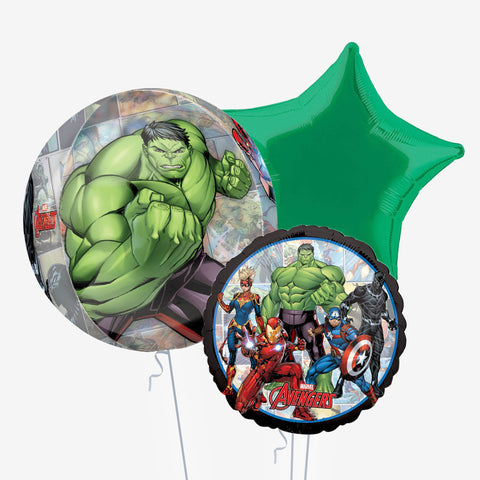 Avengers Hulk Orb Balloons | Box Balloons | Next-Day Balloon Delivery