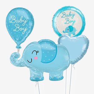 Baby Boy Elephant Balloons