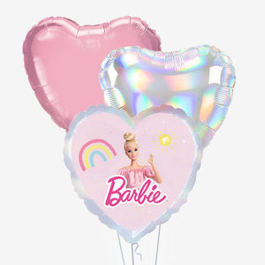 Barbie Hearts Balloons