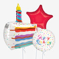 Birthday Cake Balloons - Box Balloons