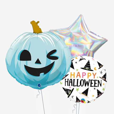 Blue Pumpkin Halloween Balloons | Box Balloons | Next-Day Balloon Delivery