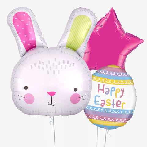 Happy Easter Bunny Balloons - Box Balloons