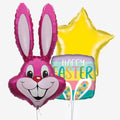 Pink Rabbit Easter Balloons - Box Balloons