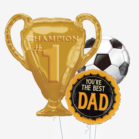 Champion Dad Football Balloons