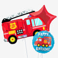Fire Engine Birthday Balloons | Box Balloons | Next-Day Balloon Delivery