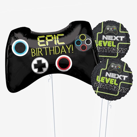 Games Controller Balloons | Box Balloons | Helium Balloon Delivery