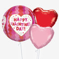 Happy Valentine's Day Bubble Balloons - Box Balloons