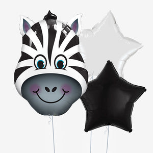 Happy Zebra Balloons