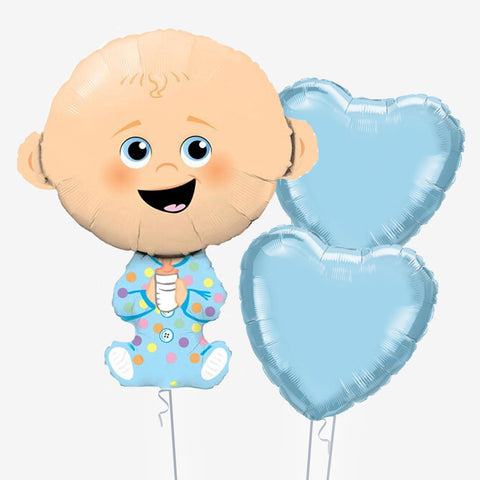 It's A Baby Boy Balloons - Box Balloons