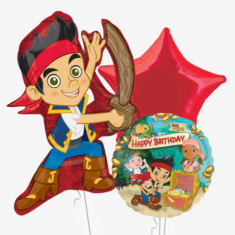 Jake and the Never Land Pirates Birthday Balloons