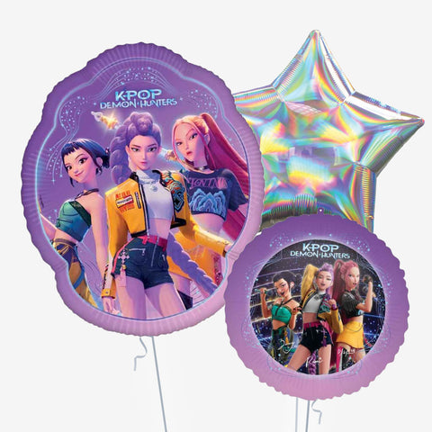 K-Pop Demon Hunter Balloons
