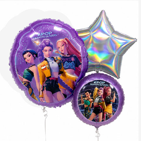 K-Pop Demon Hunter Balloons