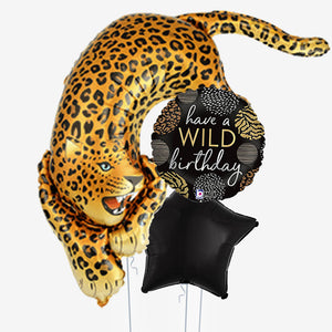 Leopard Birthday Balloons