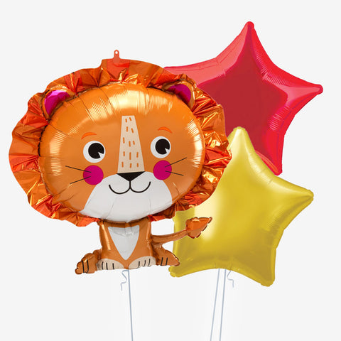 Happy Lion Balloons | Box Balloons | Next-Day Balloon Delivery