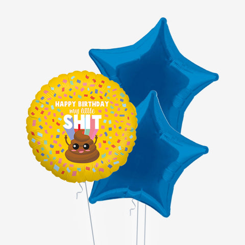 Happy Birthday Little Sh*t Balloons