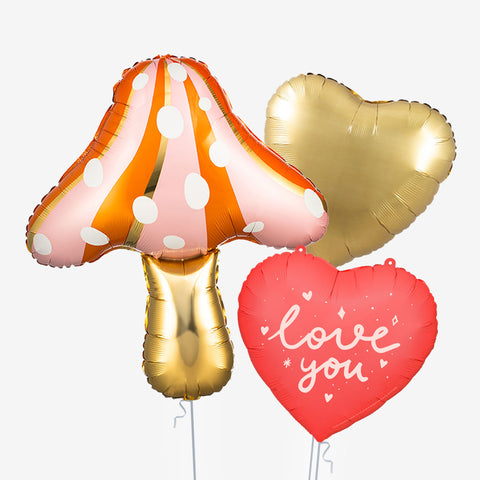 Love you Toadstool Balloons