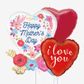 Mother’s Day I Love You Flower Balloons - Box Balloons