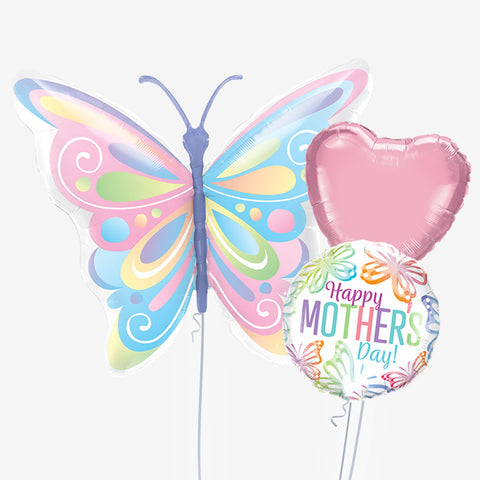 Mother's Day Butterfly Balloons - Box Balloons