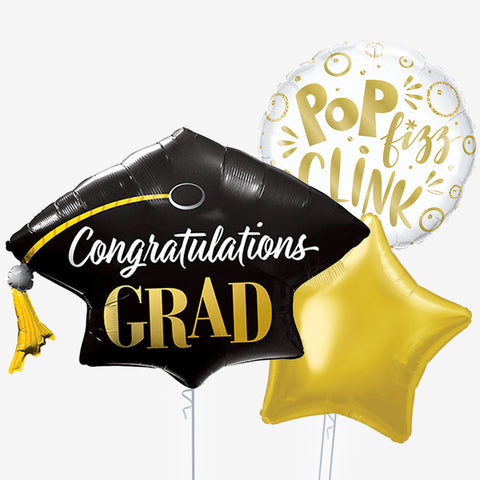 Pop & Fizz Graduation Balloons