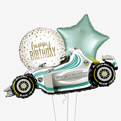 Racing Car Balloons