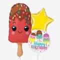 Red Ice Lolly Balloons - Box Balloons