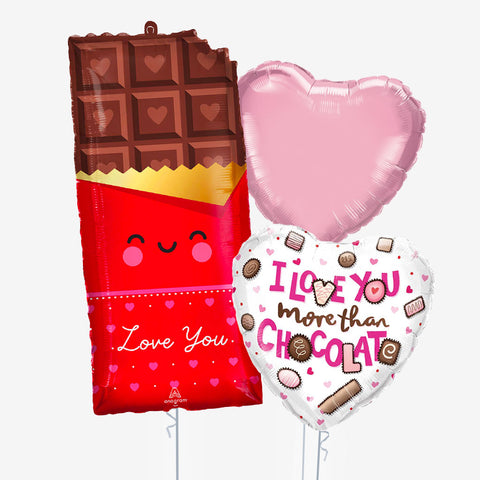 Sweet Valentine Chocolate Balloons