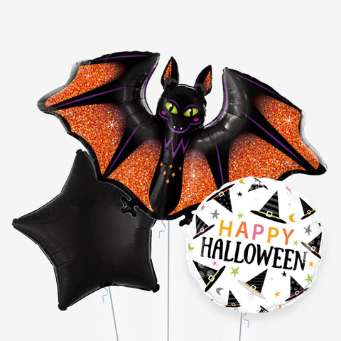 Scary Bat Halloween Balloons