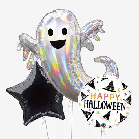 Spooky Ghost Halloween Balloons | Box Balloons | Next-Day Balloon Delivery