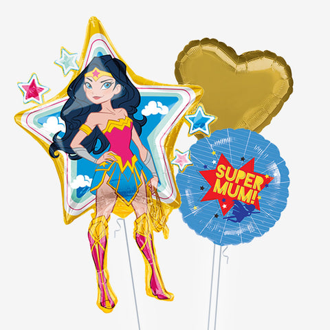 Superhero Mum Balloons - Box Balloons