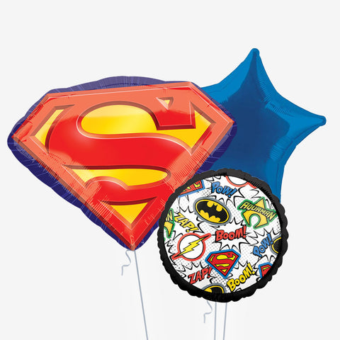 Superman DC Balloons | Box Balloons | Next-Day Balloon Delivery