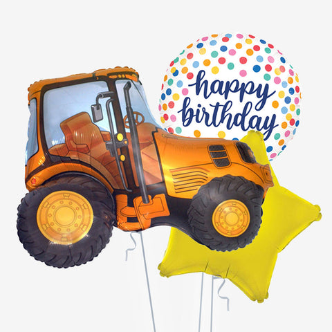 Tractor Birthday Balloons