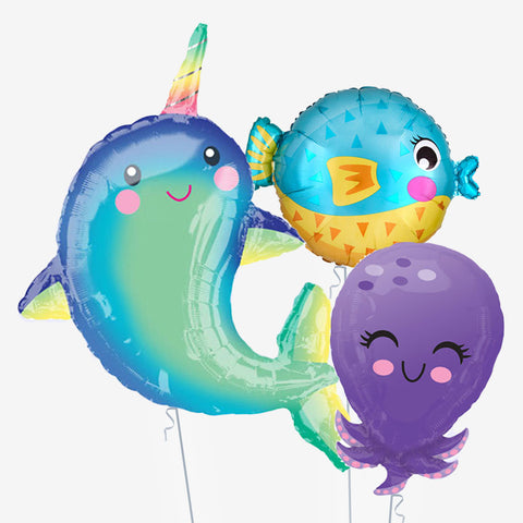 Under the Sea Balloons - Box Balloons