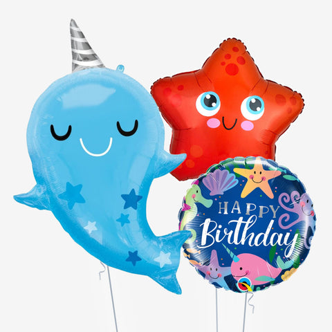 Under the Sea Birthday Balloons