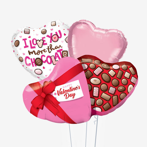 Valentine’s Chocolate Box Balloons