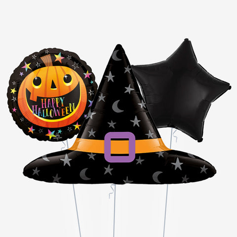 Witches Hat Halloween Balloons | Box Balloons | Next-Day Balloon Delivery