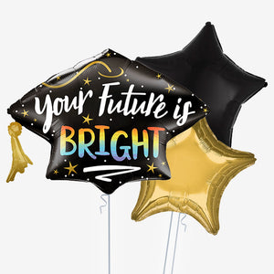 Your Future is Bright Graduation Balloons