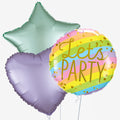 Let’s Party Pink & Number Balloons | Box Balloons | Next-Day Balloon Delivery