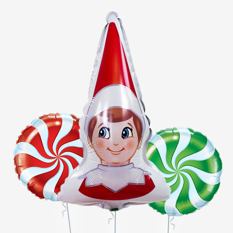 Christmas Naughty Elf Balloons